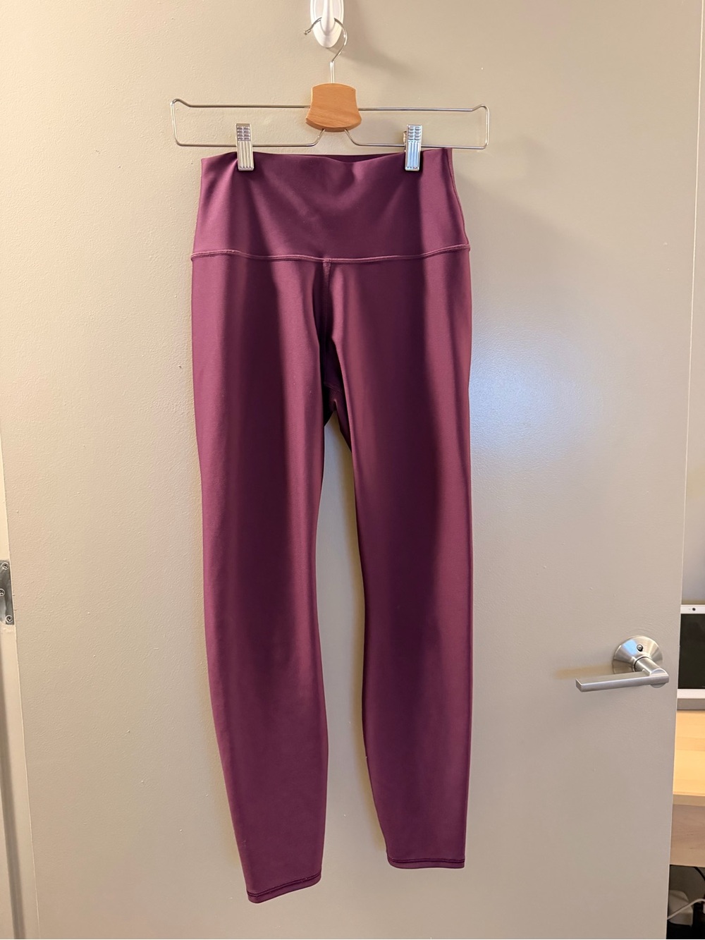 ALO Yoga Plum High-Rise Leggings